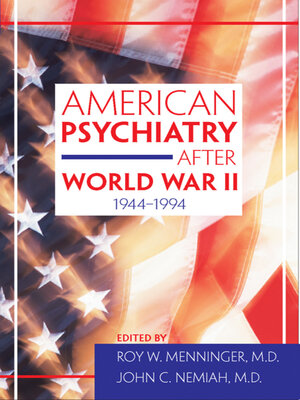 cover image of American Psychiatry After World War II (1944-1994)
